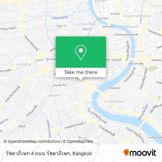 รัชดาภิเษก 4 ถนน รัชดาภิเษก map