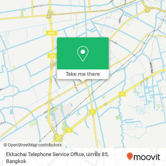 Ekkachai Telephone Service Office, เอกชัย 85 map