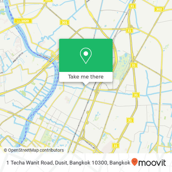 1 Techa Wanit Road, Dusit, Bangkok 10300 map