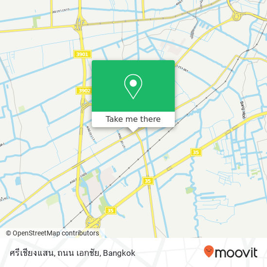 ศรีเชียงแสน, ถนน เอกชัย map