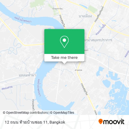 12 ถนน ท้ายบ้านซอย 11 map