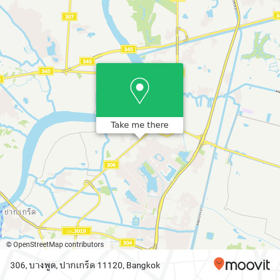 306, บางพูด, ปากเกร็ด 11120 map