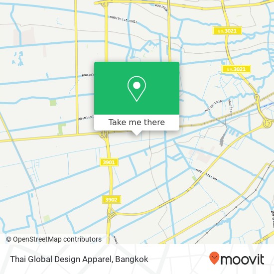 Thai Global Design Apparel map
