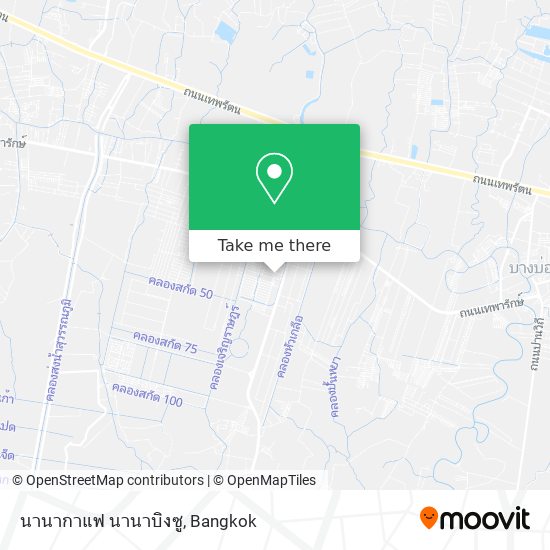 นานากาแฟ นานาบิงซู map