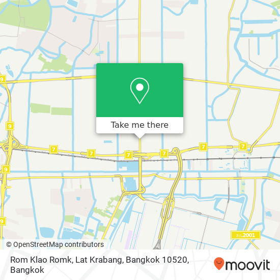 Rom Klao Romk, Lat Krabang, Bangkok 10520 map