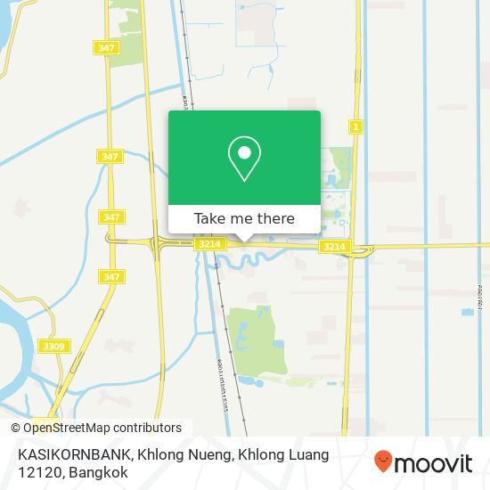 KASIKORNBANK, Khlong Nueng, Khlong Luang 12120 map