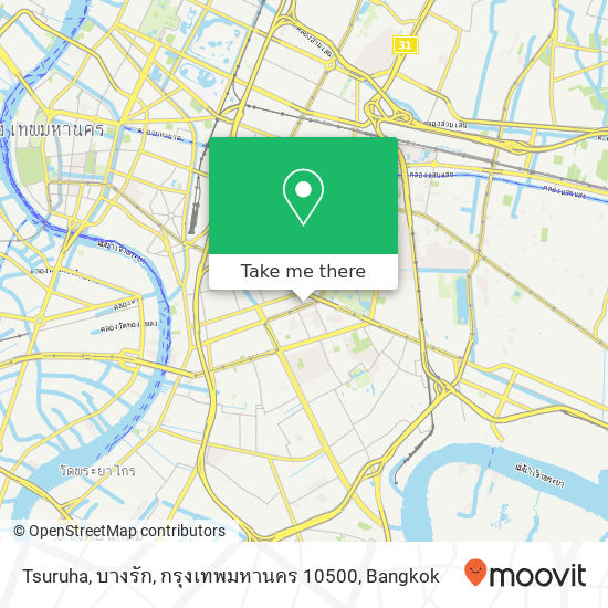 Tsuruha, บางรัก, กรุงเทพมหานคร 10500 map
