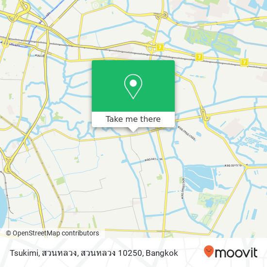 Tsukimi, สวนหลวง, สวนหลวง 10250 map