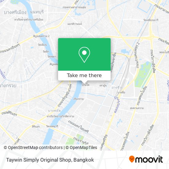 Taywin Simply Original Shop map