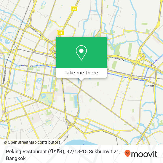 Peking Restaurant (ปักกิ่ง), 32 / 13-15 Sukhumvit 21 map