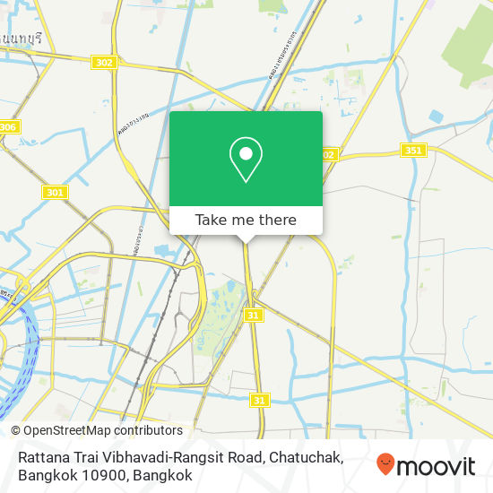 Rattana Trai Vibhavadi-Rangsit Road, Chatuchak, Bangkok 10900 map