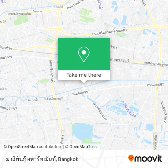 มาลีพันธุ์ อพาร์ทเม้นท์ map