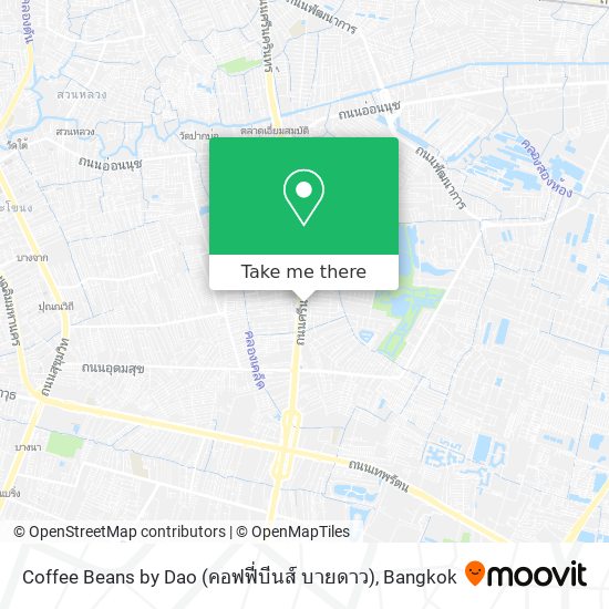 Coffee Beans by Dao (คอฟฟี่บีนส์ บายดาว) map