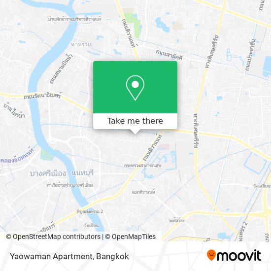 Yaowaman Apartment map