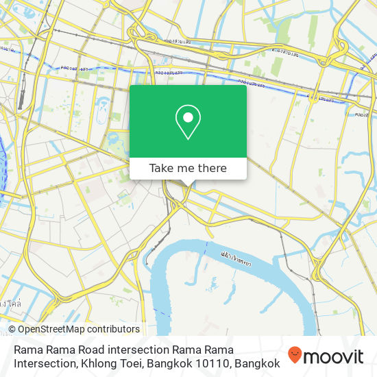 Rama Rama Road intersection Rama Rama Intersection, Khlong Toei, Bangkok 10110 map