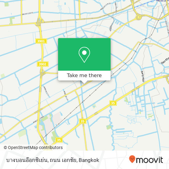 บางบอนอ๊อกซิเย่น, ถนน เอกชัย map