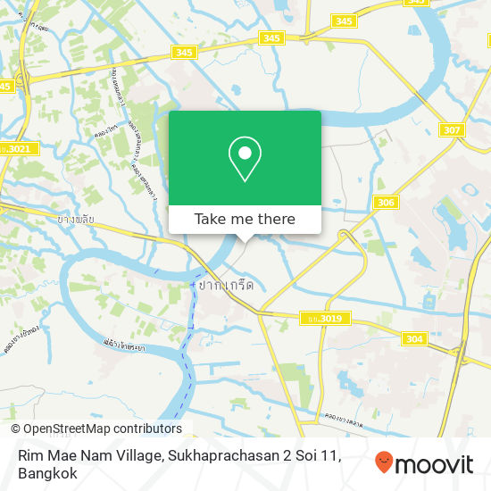 Rim Mae Nam Village, Sukhaprachasan 2 Soi 11 map