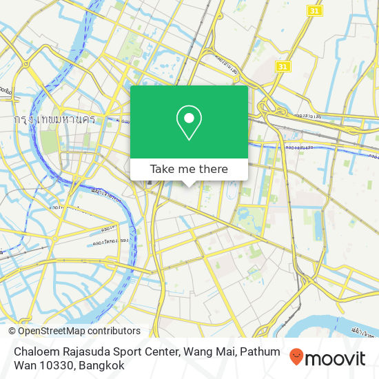 Chaloem Rajasuda Sport Center, Wang Mai, Pathum Wan 10330 map