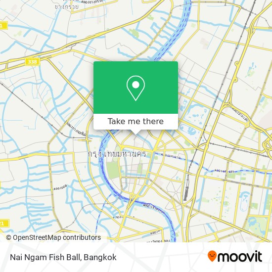 Nai Ngam Fish Ball map