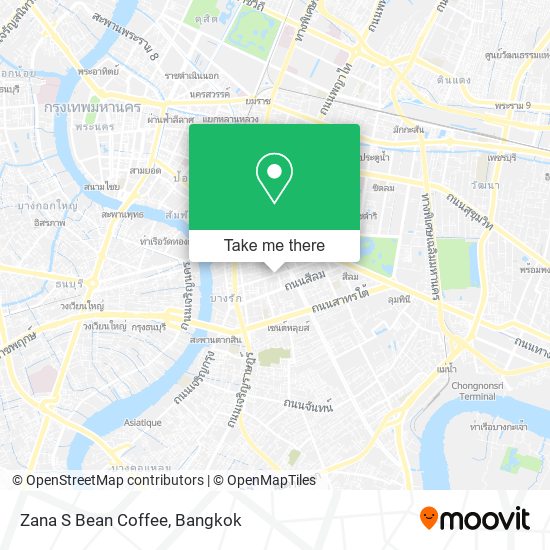 Zana S Bean Coffee map