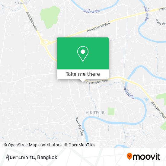 คุ้มสามพราน map