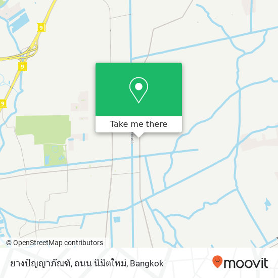 ยางปัญญาภัณฑ์, ถนน นิมิตใหม่ map