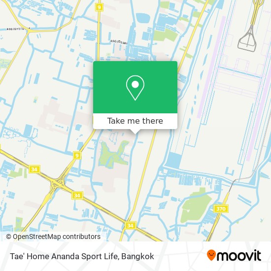 Tae' Home  Ananda Sport Life map