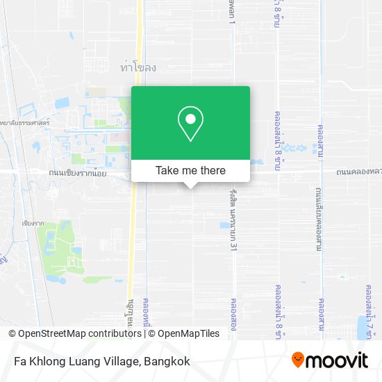 Village Bus Porn - How to get to Fa Khlong Luang Village, Hong Ya Porn Thawee in à¸„à¸¥à¸­à¸‡à¸«à¸¥à¸§à¸‡ by  Bus?