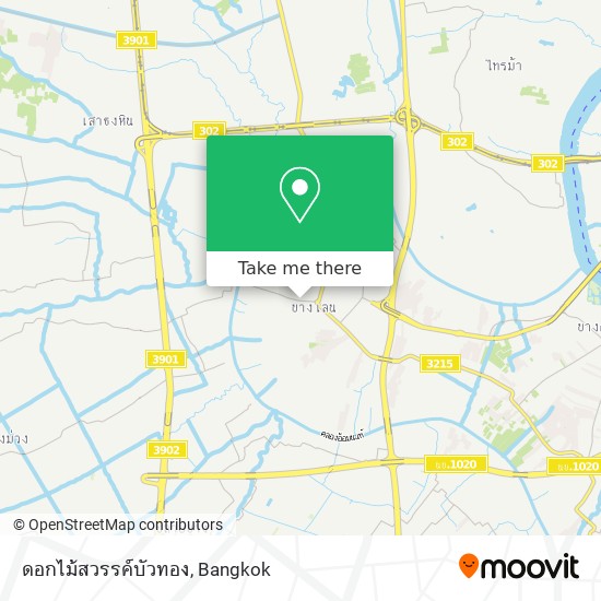 ดอกไม้สวรรค์บัวทอง map