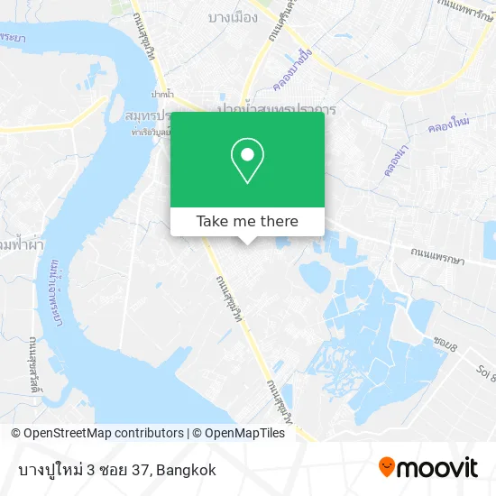 บางปูใหม่ 3 ซอย 37 map