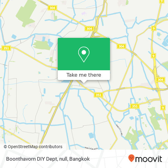 Boonthavorn DIY Dept, null map