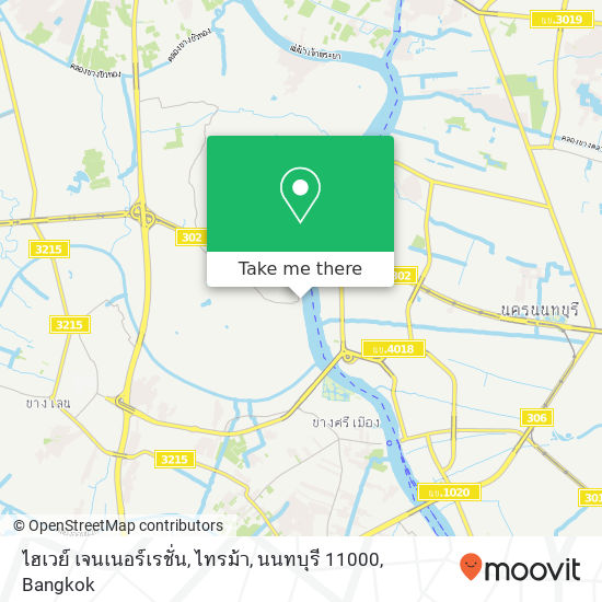 ไฮเวย์ เจนเนอร์เรชั่น, ไทรม้า, นนทบุรี 11000 map