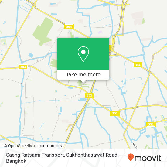 Saeng Ratsami Transport, Sukhonthasawat Road map