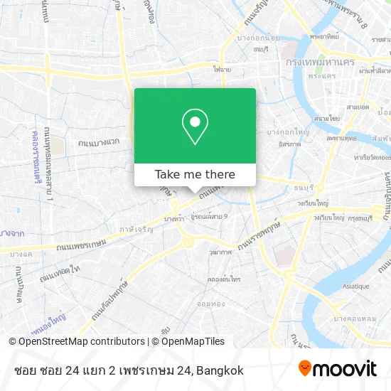 ซอย ซอย 24 แยก 2 เพชรเกษม 24 map