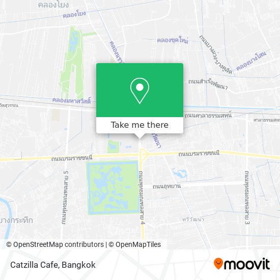 Catzilla Cafe map