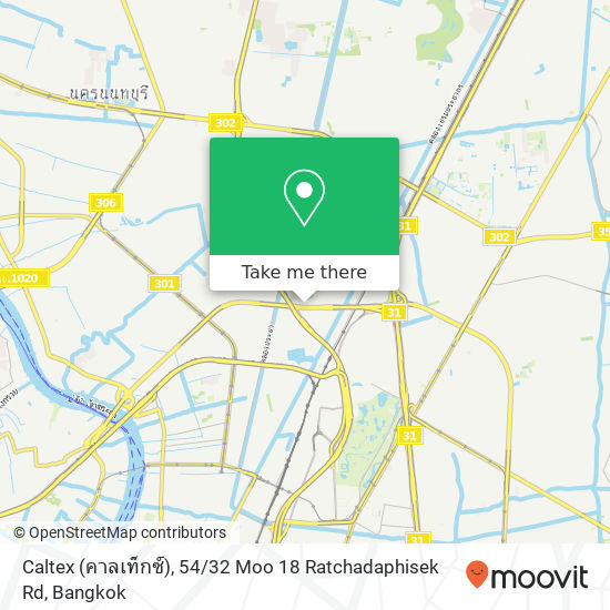 Caltex (คาลเท็กซ์), 54 / 32 Moo 18 Ratchadaphisek Rd map