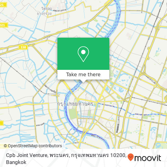 Cpb Joint Venture, พระนคร, กรุงเทพมหานคร 10200 map