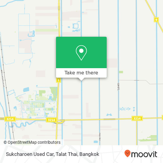 Sukcharoen Used Car, Talat Thai map