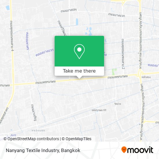Nanyang Textile Industry map