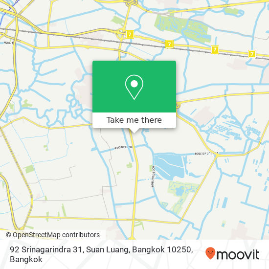 92 Srinagarindra 31, Suan Luang, Bangkok 10250 map