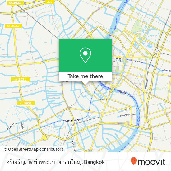 ศรีเจริญ, วัดท่าพระ, บางกอกใหญ่ map