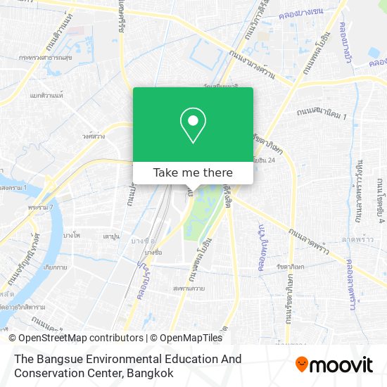 The Bangsue Environmental Education And Conservation Center map