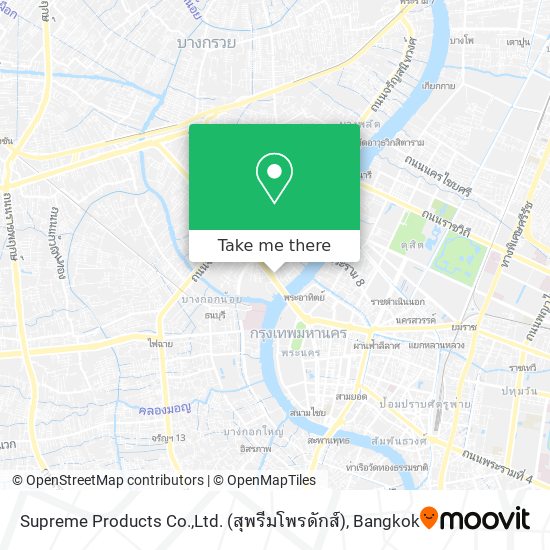 Supreme Products Co.,Ltd. (สุพรีมโพรดักส์) map