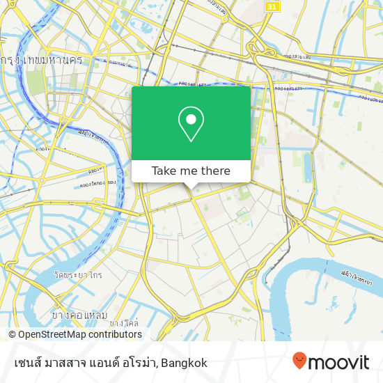 เซนส์ มาสสาจ แอนด์ อโรม่า map