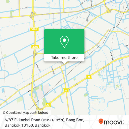 6 / 87 Ekkachai Road (ถนน เอกชัย), Bang Bon, Bangkok 10150 map