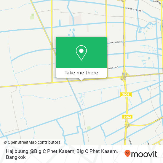 Hajibuung @Big C Phet Kasem, Big C Phet Kasem map