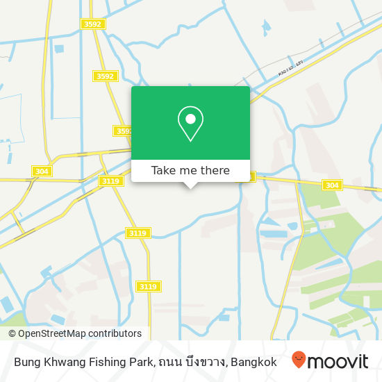 Bung Khwang Fishing Park, ถนน บึงขวาง map