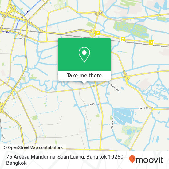 75 Areeya Mandarina, Suan Luang, Bangkok 10250 map