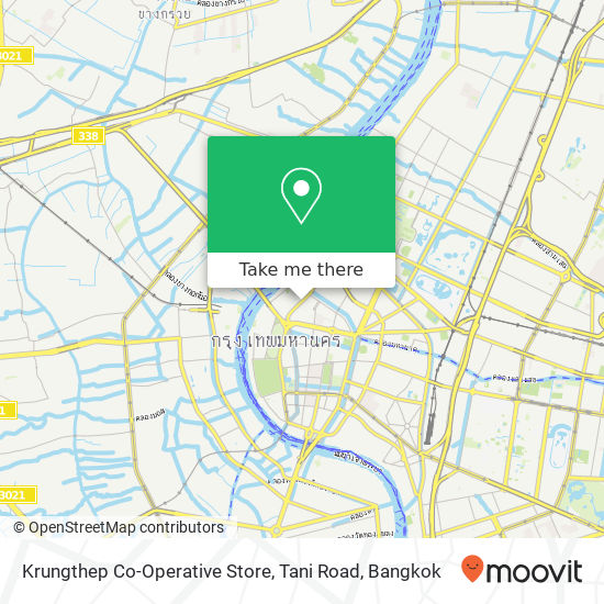 Krungthep Co-Operative Store, Tani Road map