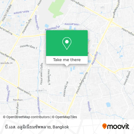 บี.เอส. อลูมิเนียมซัพพลาย map